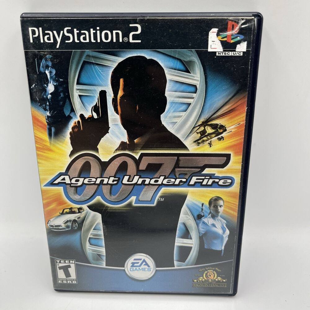James Bond 007 in Agent Under Fire PS2 PlayStation 2 Complete CIB